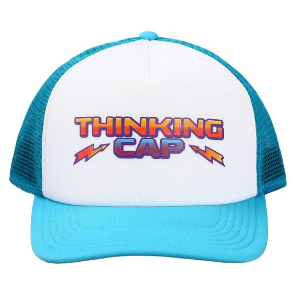 Thinking Hat Trucker Cap Adjustable Retro Graphic Fan Accessory Unisex